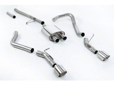 Milltek Dual Exhaust System with Polished Tips; Side Exit (20-25 3.6L Jeep Gladiator JT)