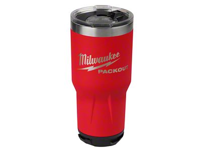 Milwaukee Tool PACKOUT Tumbler; Red; 30-Ounce