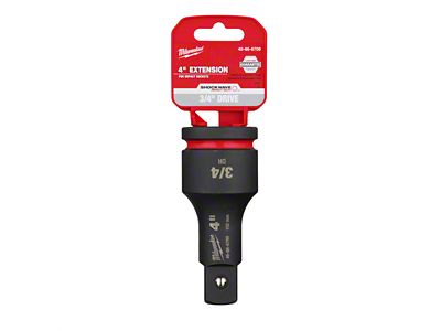 Milwaukee Tool SHOCKWAVE Impact Duty 3/4-Inch Drive 4-Inch Extension