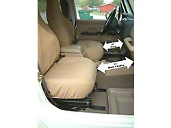 Misch 4x4 2-Inch BigBoy Seat Brackets; Passenger Side (07-10 Jeep Wrangler JK 2-Door; 07-18 Jeep Wrangler JK 4-Door)