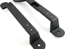 Misch 4x4 6-Inch BigBoy Seat Brackets; Driver Side (21-25 Jeep Wrangler JL 4xe, EcoDiesel, Rubicon 392)