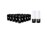 Mishimoto Black Locking Lug Nut Kit; M12 x 1.5; Set of 27 (21-25 Bronco, Excluding Raptor)