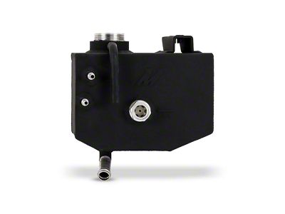 Mishimoto Coolant Expansion Tank; Micro Wrinkle Black (21-25 Bronco)