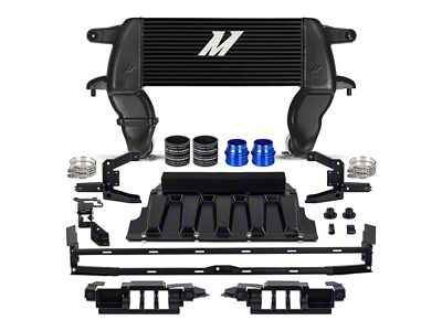 Mishimoto High-Mount Intercooler; Black (21-25 Bronco, Excluding Raptor)