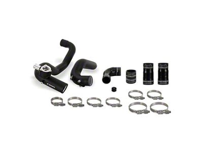 Mishimoto High-Mount Intercooler Pipe Upgrade Kit; Black (21-25 2.3L EcoBoost Bronco)