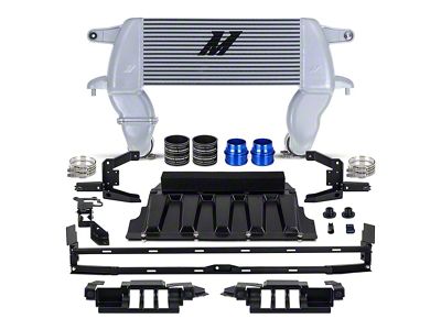 Mishimoto High-Mount Intercooler; Silver (21-25 Bronco, Excluding Raptor)