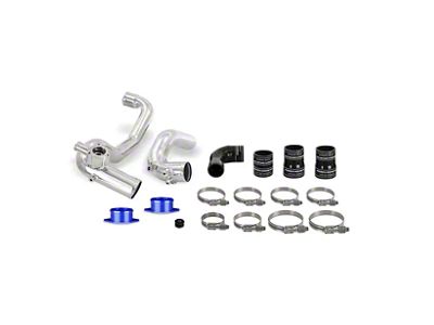 Mishimoto Performance Intercooler Pipe Upgrade Kit; Polished (21-25 2.3L EcoBoost Bronco)