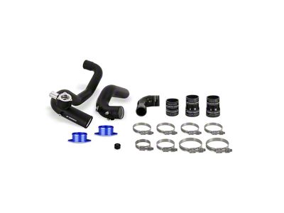 Mishimoto Performance Intercooler Pipe Upgrade Kit; Wrinkle Black (21-25 2.3L EcoBoost Bronco)