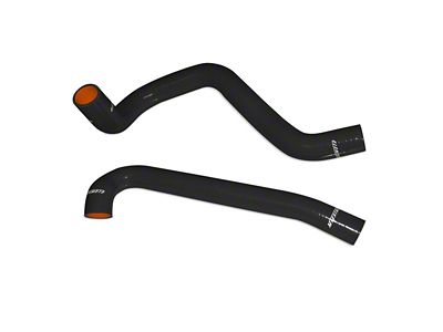 Mishimoto Silicone Radiator Hose Kit; Black (97-02 2.5L Jeep Wrangler TJ)
