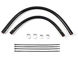 Mishimoto Silicone Heater Hose Kit; Black (91-01 4.0L Jeep Cherokee XJ)