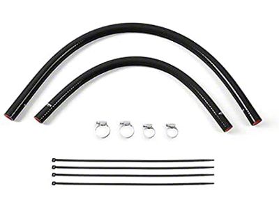 Mishimoto Silicone Heater Hose Kit; Black (91-01 4.0L Jeep Cherokee XJ)