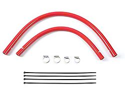Mishimoto Silicone Heater Hose Kit; Red (91-01 4.0L Jeep Cherokee XJ)