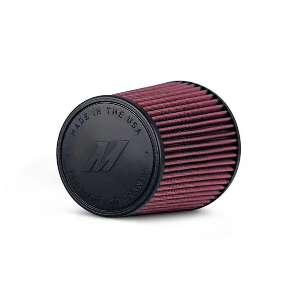 Mishimoto Jeep Gladiator Air Filter; Performance; 3.50Inch Inlet; 8