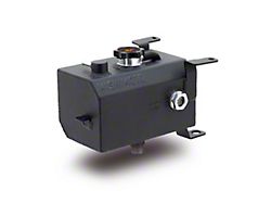 Mishimoto Aluminum Coolant Expansion Tank; Black (20-26 Jeep Gladiator JT)
