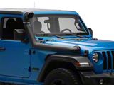 Snorkel with Micro-Wrinkle Black Brackets (18-26 2.0L or 3.6L Jeep Wrangler JL)