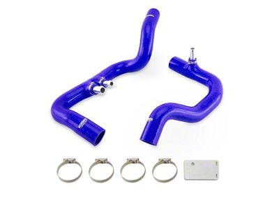 Mishimoto Silicone Radiator Hose Kit; Blue (18-25 3.6L Jeep Wrangler JL)