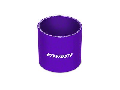 Mishimoto Silicone Straight Coupler; 2.50-Inch; Purple (Universal; Some Adaptation May Be Required)