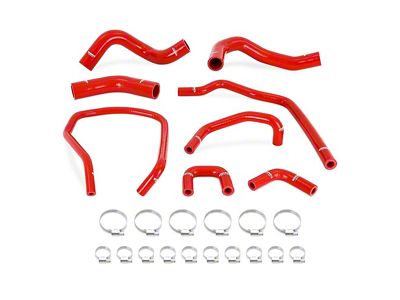 Mishimoto Silicone Radiator and Heater Hose Kit; Red (04-14 Titan)
