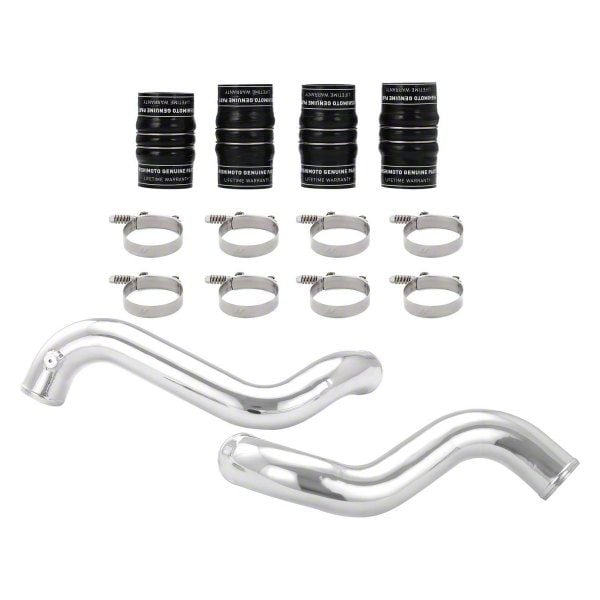 Mishimoto Intercooler Pipe and Boot Kit, fits 6.6L Duramax (L5P) '17-'19, Polished main image 0