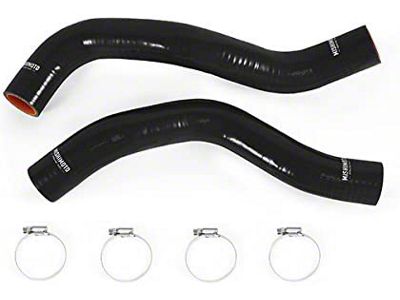 Mishimoto Silicone Coolant Hose Kit; Black (16-19 5.0L Titan XD)
