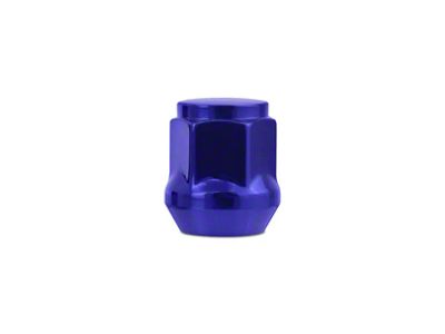 Mishimoto Blue Steel Acorn Lug Nuts; M14 x 1.5; Set of 24 (22-25 Tundra)