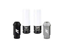 Mishimoto Silver Locking Lug Nut Kit; M14 x 1.5; Set of 24 (07-26 Tundra)