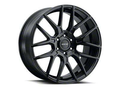 MKW M142 Asphalt 6-Lug Wheel; 22x9.5; 30mm Offset (22-26 Bronco Raptor)