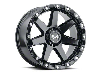 MKW Offroad M203 Satin Black 6-Lug Wheel; 20x9; 1mm Offset (22-26 Bronco Raptor)