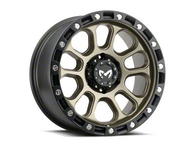MKW Offroad M204 Matte Bronze 6-Lug Wheel; 20x9; 12mm Offset (22-26 Bronco Raptor)