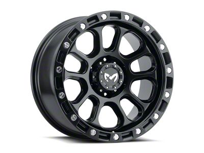 MKW Offroad M204 Satin Black 6-Lug Wheel; 20x9; 1mm Offset (22-26 Bronco Raptor)