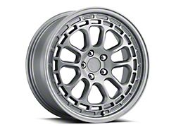 MKW Offroad M207 Matte Gray Wheel; 17x8; 35mm Offset (84-01 Jeep Cherokee XJ)