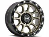 MKW Offroad M204 Matte Bronze Wheel; 17x9; 0mm Offset (05-10 Jeep Grand Cherokee WK, Excluding SRT8)
