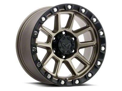MKW Offroad M205 Matte Bronze Wheel; 18x9; 1mm Offset (18-25 Jeep Wrangler JL)