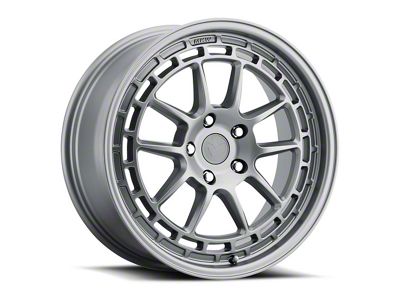 MKW Offroad M208 Matte Gray Wheel; 18x8; 35mm Offset (97-06 Jeep Wrangler TJ)