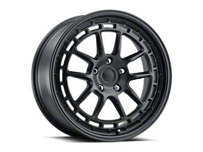 MKW Offroad M208 Satin Black Wheel; 18x8; 35mm Offset (97-06 Jeep Wrangler TJ)
