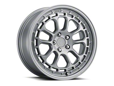 MKW Offroad M207 Matte Gray Wheel; 17x8; 35mm Offset (87-95 Jeep Wrangler YJ)