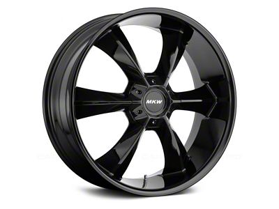 MKW Offroad M119 Gloss Black 6-Lug Wheel; 20x9; 30mm Offset (22-25 Tundra)