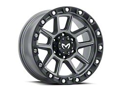 MKW Offroad M205 Matte Gray 5-Lug Wheel; 17x8.5; -10mm Offset (14-21 Tundra)