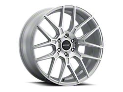 MKW M142 Silver Machined 6-Lug Wheel; 24x10; 20mm Offset (16-24 Titan XD)
