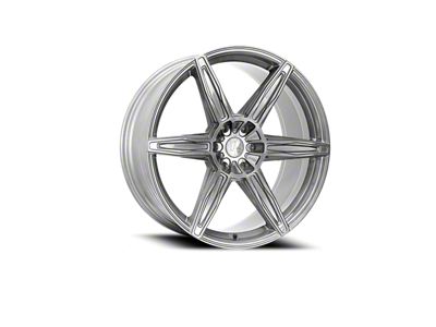 Modern Luxury MLF11 Brushed Titanium 6-Lug Wheel; 22x9.5; 25mm Offset (05-15 Tacoma)