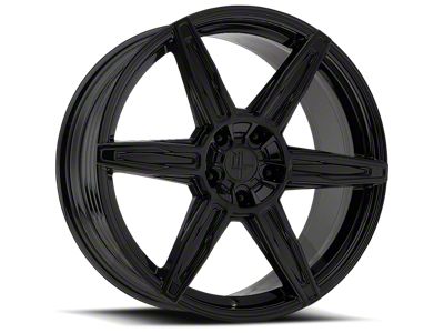 Modern Luxury MLF11 Gloss Black 6-Lug Wheel; 22x9.5; 25mm Offset (22-26 Tundra)