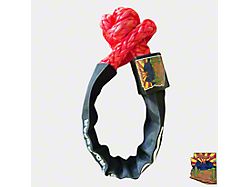 Mojab Offroad 1/2-Inch x 22-Inch Soft Shackle with Sleeve and Bag; Red 