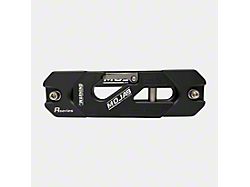 Mojab Offroad Aluminum Recessed Winch Shackle and Fairlead Kit with Closed Latch; Black 