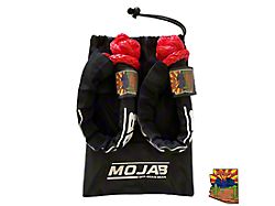 Mojab Offroad 1/2-Inch x 22-Inch Soft Shackle Set with Sleeve and Bag; Red