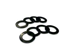 Moose Knuckle Offroad 3/4 Rattle Rings Shackle Isolator Washers; Black Hole 