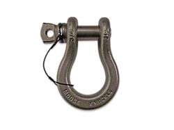 Moose Knuckle Offroad B'oh Spin Pin Recovery Shackle 3/4; Raw Dog