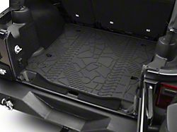 Mopar Cargo Liner without Subwoofer Cutout (12-18 Jeep Wrangler JK 4-Door)