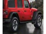 Mopar Molded Splash Guards; Front (18-25 Jeep Wrangler JL, Excluding Rubicon)