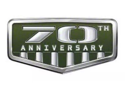 Mopar 70th Anniversary Badge (Universal; Some Adaptation May Be Required)