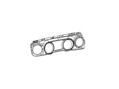 Mopar Driver Side Dashboard Panel Trim; Ceramic White (20-25 Jeep Gladiator JT)